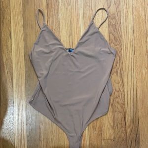 Nude Thong Body Suit
